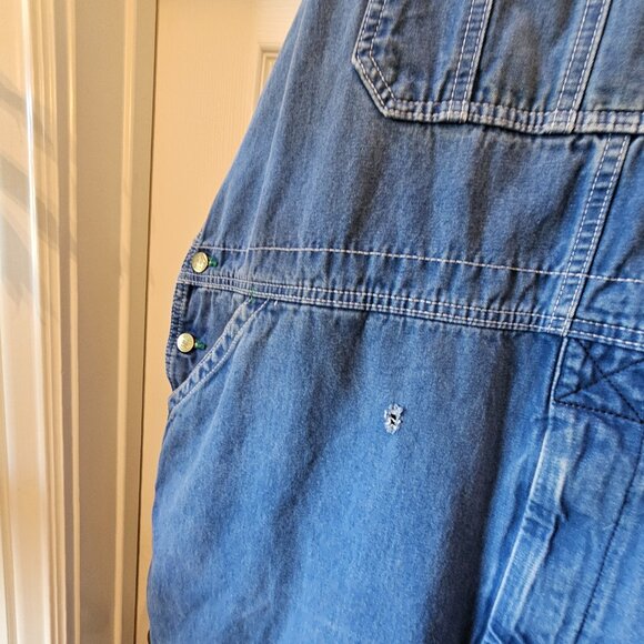 Denim Bib Jeans Overalls Carpenter LIBERTY Cotton Mens Dungaree Farmer 33 X 30 - Picture 14 of 16